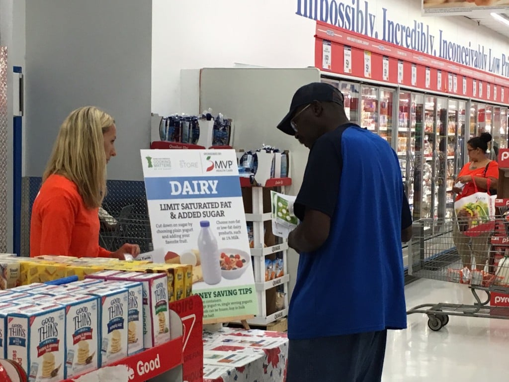 The Dairy station at Foodlink