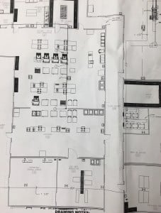 Community Kitchen blueprint.