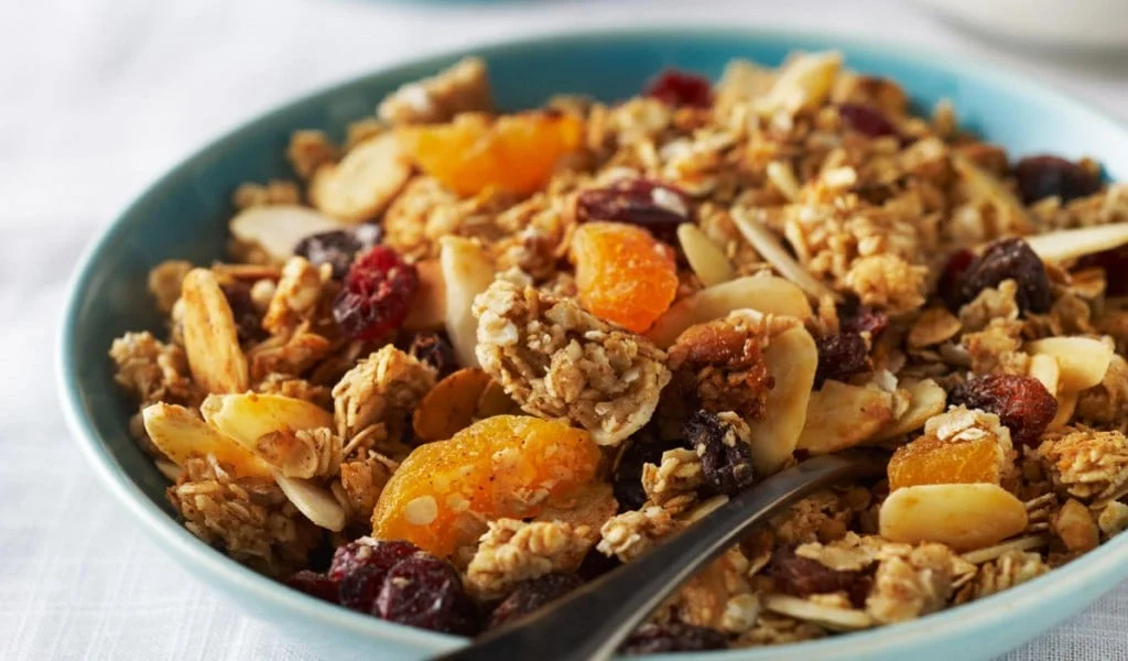 Homemade granola.